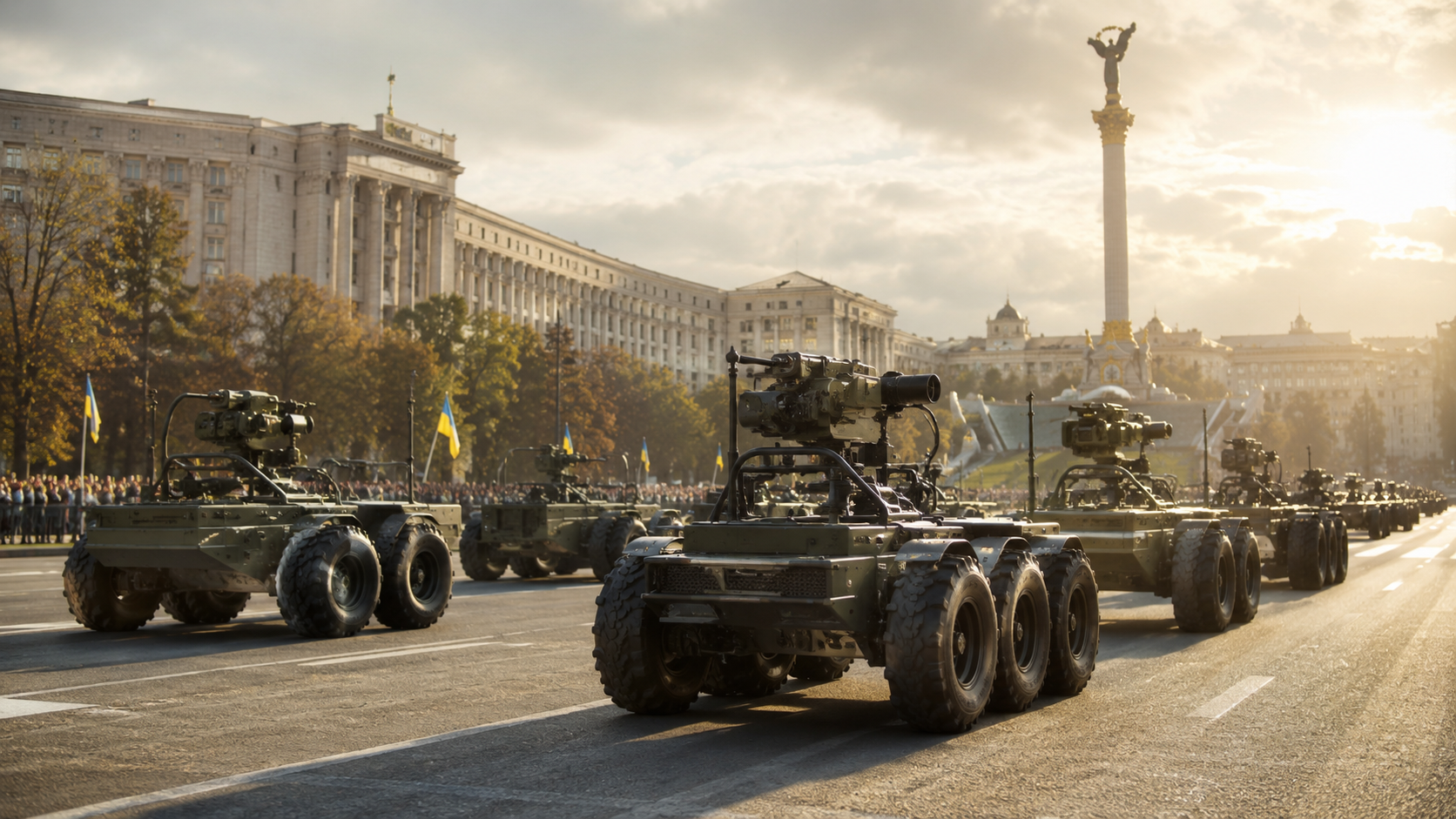 Ukraina pokazała armię dronów