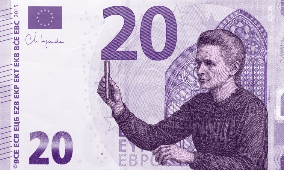 kto będzie na banknotach euro