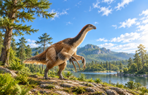 Dinozaur o ogromnych szponach