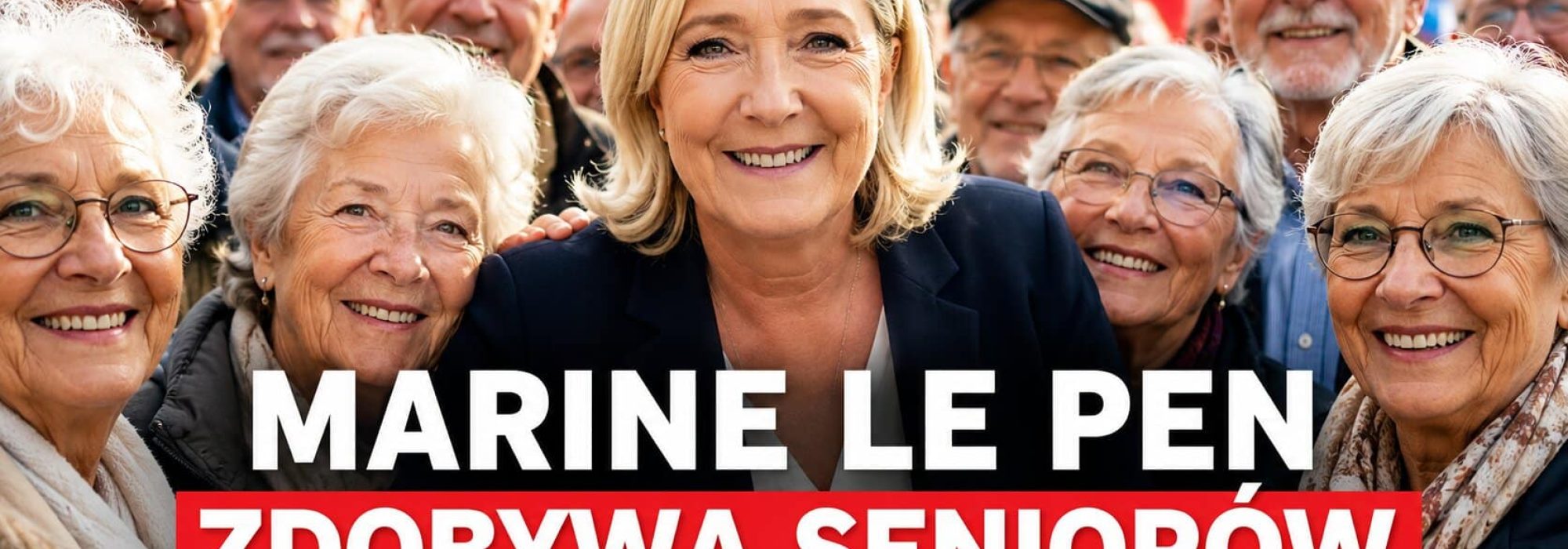 Marine Le Pen seniorzy
