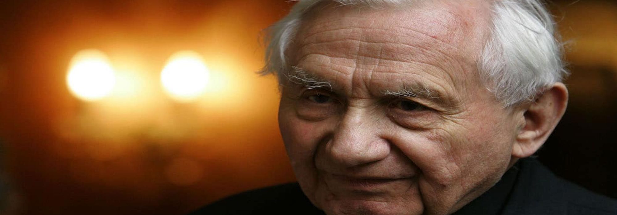 Catholic Priest Georg Ratzinger, the 81-year-old brother of [newly elected German Pope Benedict XVI], poses at his home in Regensburg April 20, 2005. [Georg, told ARD television on Wednesday he was taken aback by the choice of the 78-year-old, the first German pope for a millennium, to lead more than a billion Catholics. "I was shocked, that's right ... I'd thought that his age and not very stable health were a reason for the cardinals to choose someone else," he said.],Image: 445254461, License: Rights-managed, Restrictions: , Model Release: no, Credit line: Tobias Schwarz / Reuters / Forum
