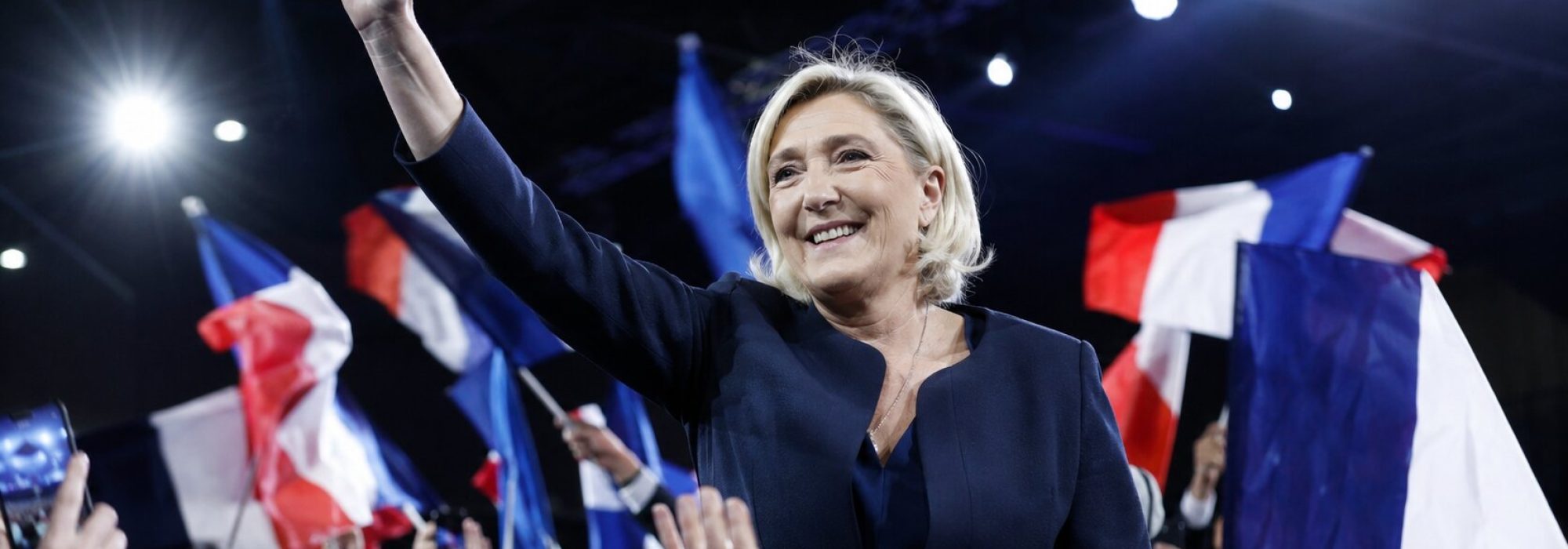 Marine Le Pen sondaż 2026